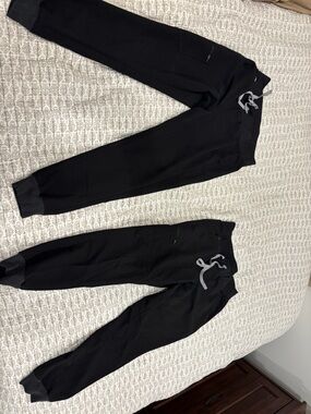 Figs Black Joggers Scrub Pants